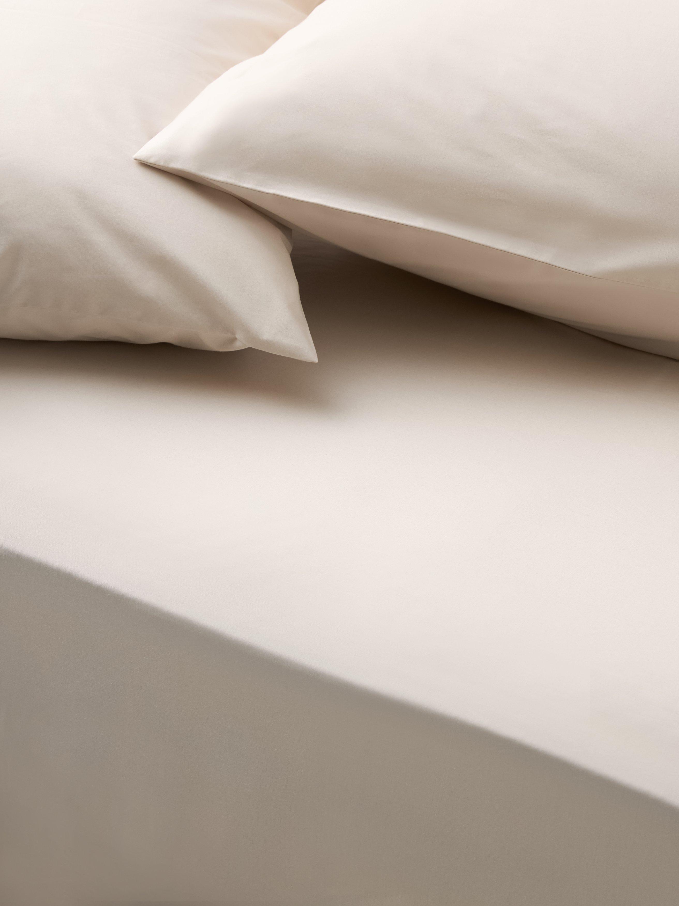 John Lewis Egyptian cotton percale double fitted sheet, imported from the UK