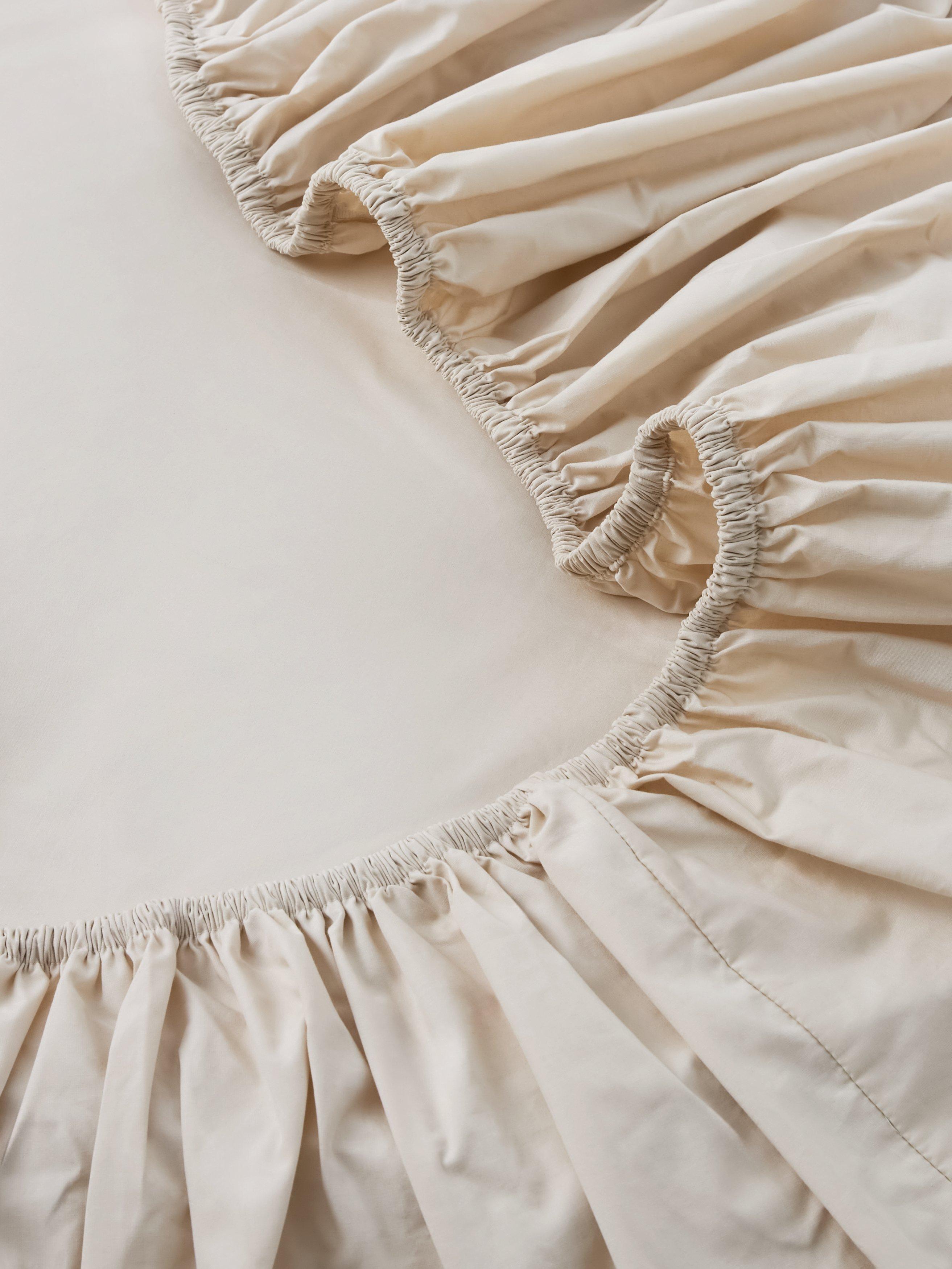 John Lewis Egyptian cotton percale double fitted sheet, imported from the UK