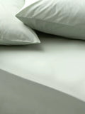 John Lewis Egyptian Cotton Percale Easy Care 260 Thread Count Deep Fitted Sheet Double