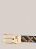 Hobbs Pauline double sided leather belt black and camel, UK version