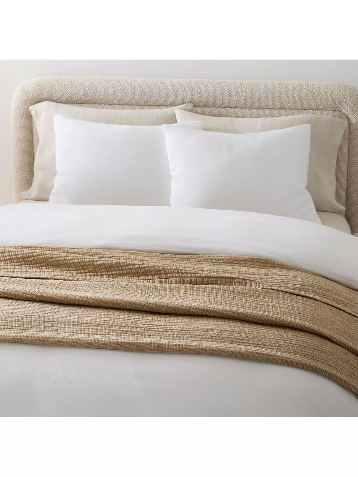 West Elm linen blanket king size 234x224cm - British product