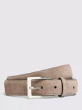Moss Suede Leather Belt