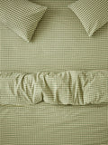 Piglet in Bed Colour Drenched Gingham fitted sheet single - British product