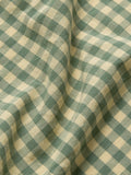 Piglet in Bed Colour Drenched Gingham fitted sheet single - British product
