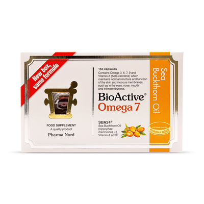Holland & Barrett Pharma Nord Omega 7 Sea Buckthorn Oil 60 Capsules- Buy online at McGrocer