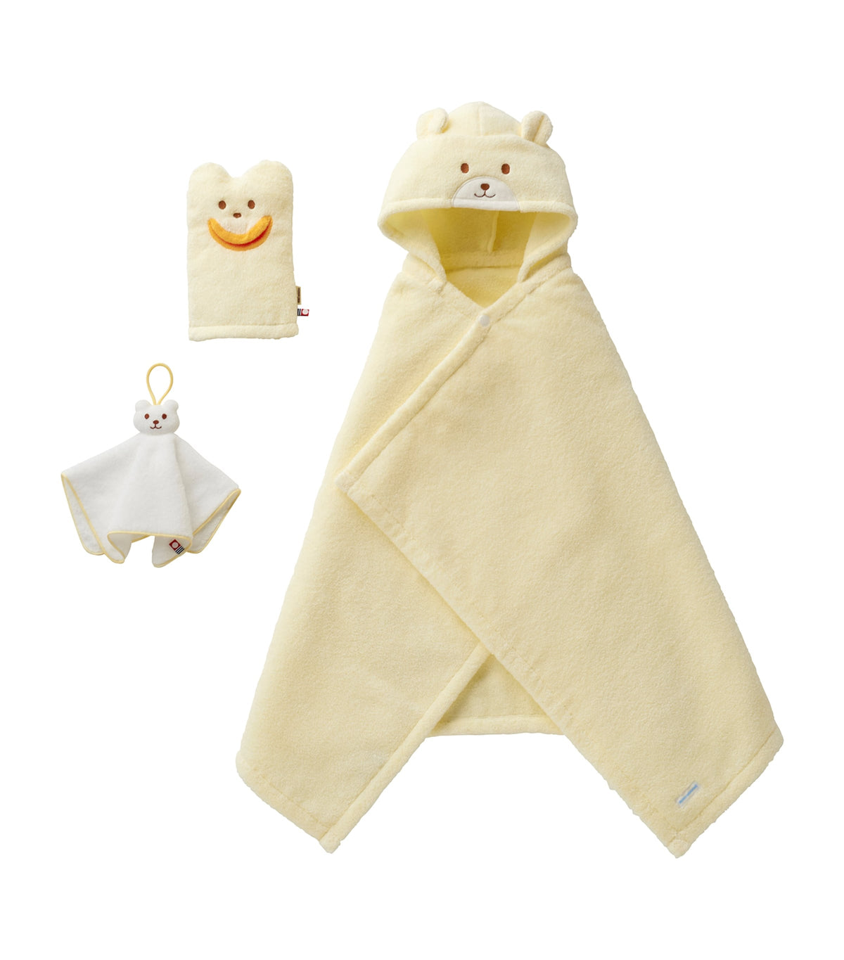 Miki House baby bath poncho set, UK version