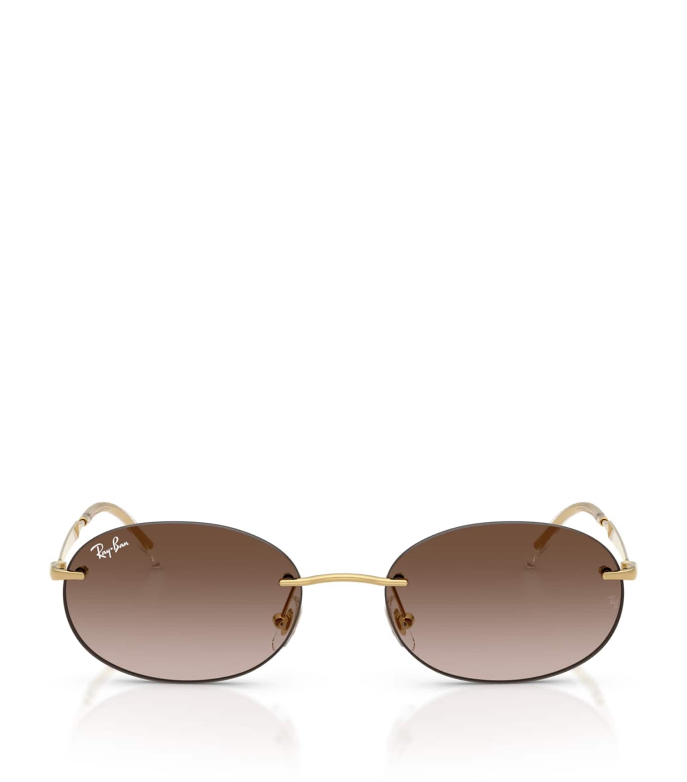 Ray-Ban Metal Oval Sunglasses, UK version