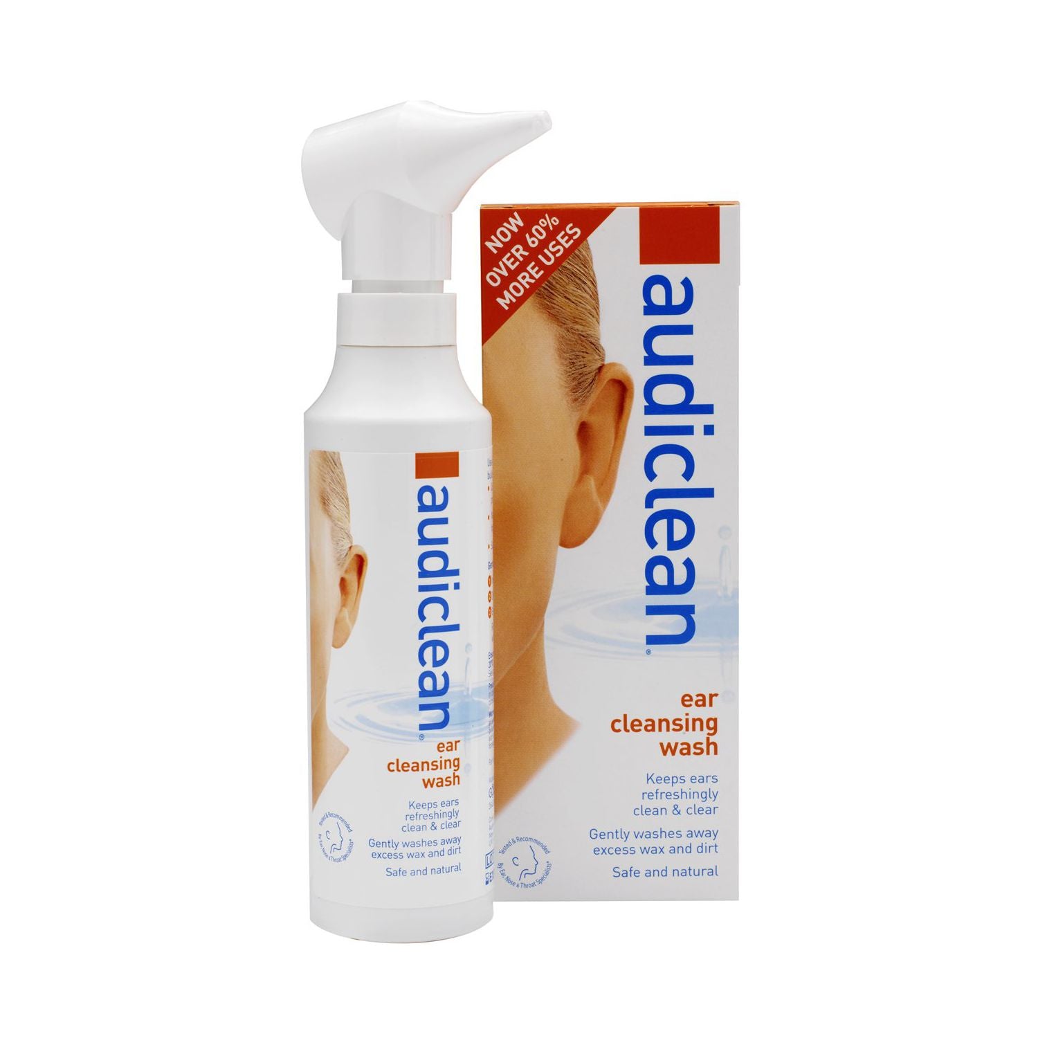 Audiclean Ear Cleansing Wash 115ml - British product