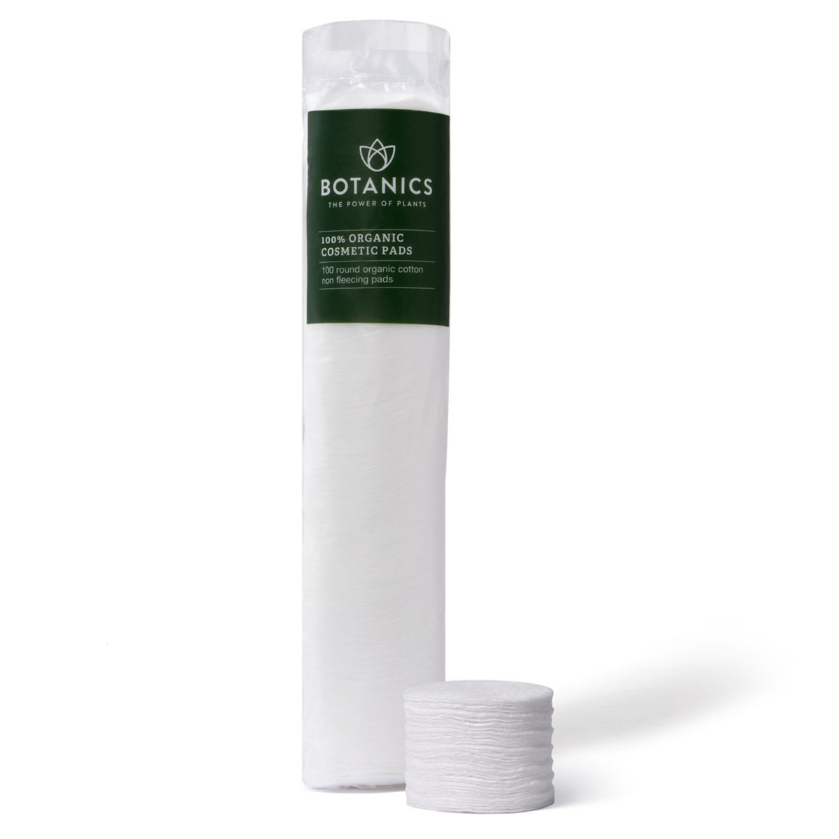 Botanics organic round cotton pads 100 count - British product