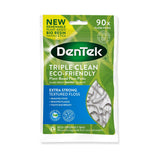 DenTek Triple Clean mint flavoured floss picks - British product