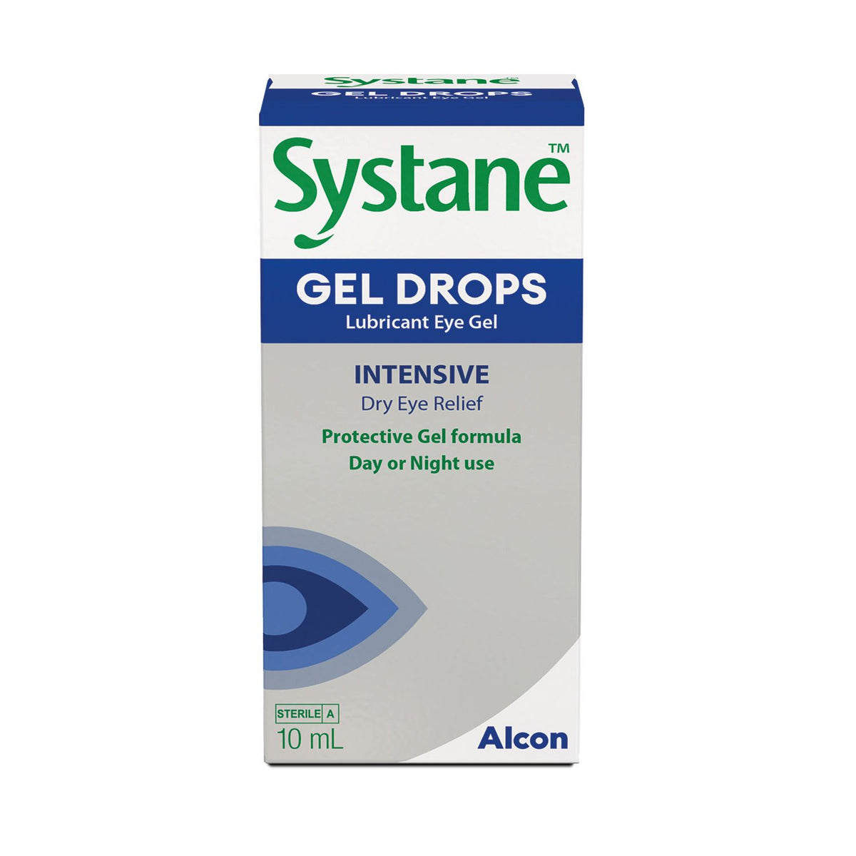 Systane eye drops gel lubricant 10ml (British brand)