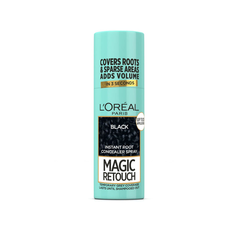 L'Oreal Magic Retouch black root touch up spray 75ml (British brand)
