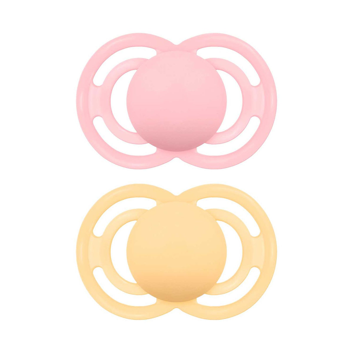 MAM Perfect soother double pack pink - imported from the UK
