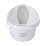Shnuggle toddler bath with light grey backrest (British brand)