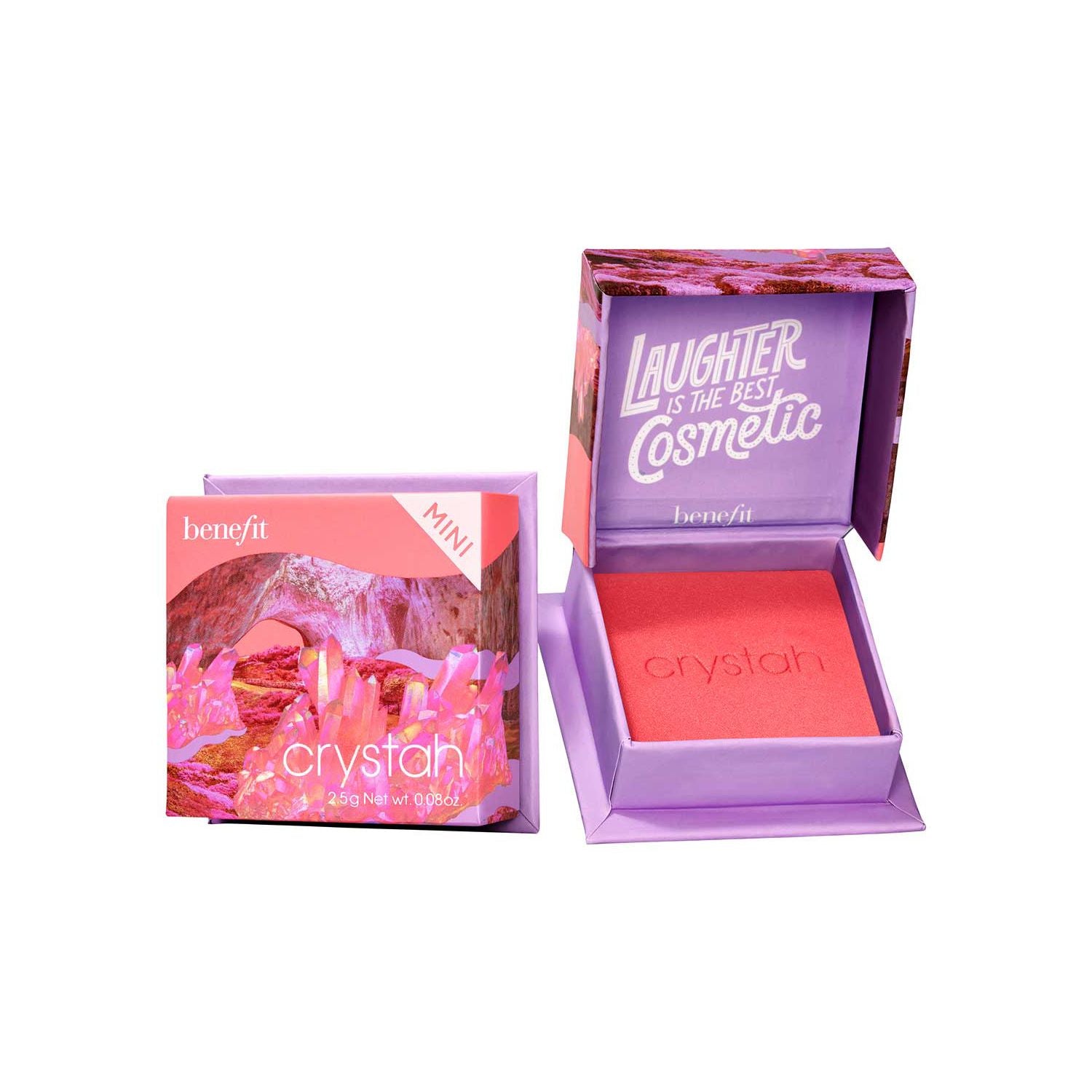 Benefit Mini Crystah Strawberry Pink Blush 2.5g - British product