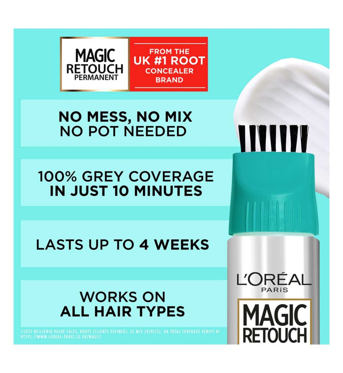 L'Oreal Magic Retouch root concealer Blonde 8 - British product