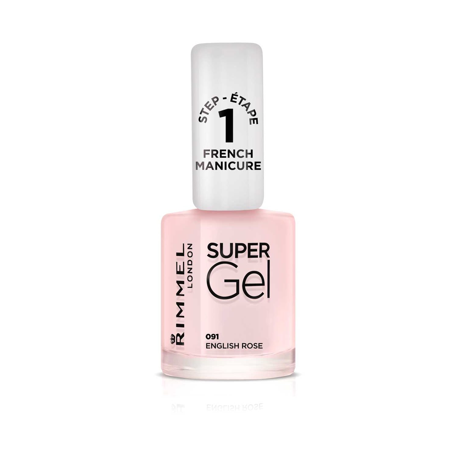 Rimmel Super Gel nail polish English Rose 091 - British product