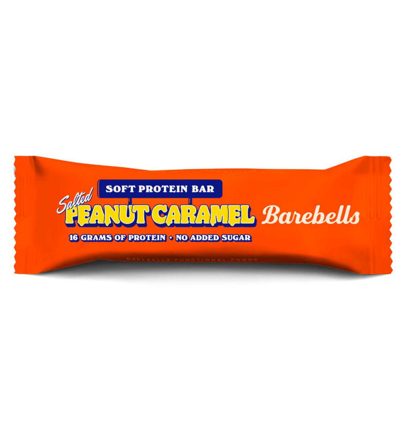 Barebells soft protein bar peanut caramel 55g - British product