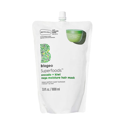 Boots Briogeo Superfoods Avocado Kiwi Mega Moisture Hair Mask 1000ml- Buy online at McGrocer