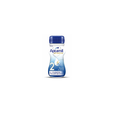 Boots Aptamil Advanced 2 Follow On Baby Milk Formula 6-12 Months 200ml Pack of 12- Buy online at McGrocer