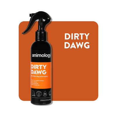 Boots Animology Dirty Dawg No Rinse Dog Shampoo Spray 250ml- Buy online at McGrocer