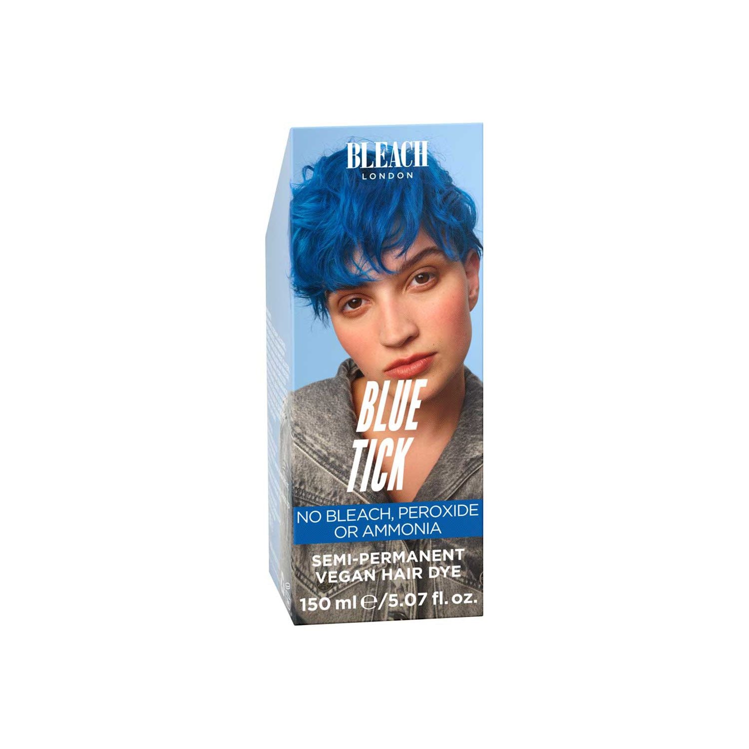 Bleach London Blue Tick hair colour 150ml - British product