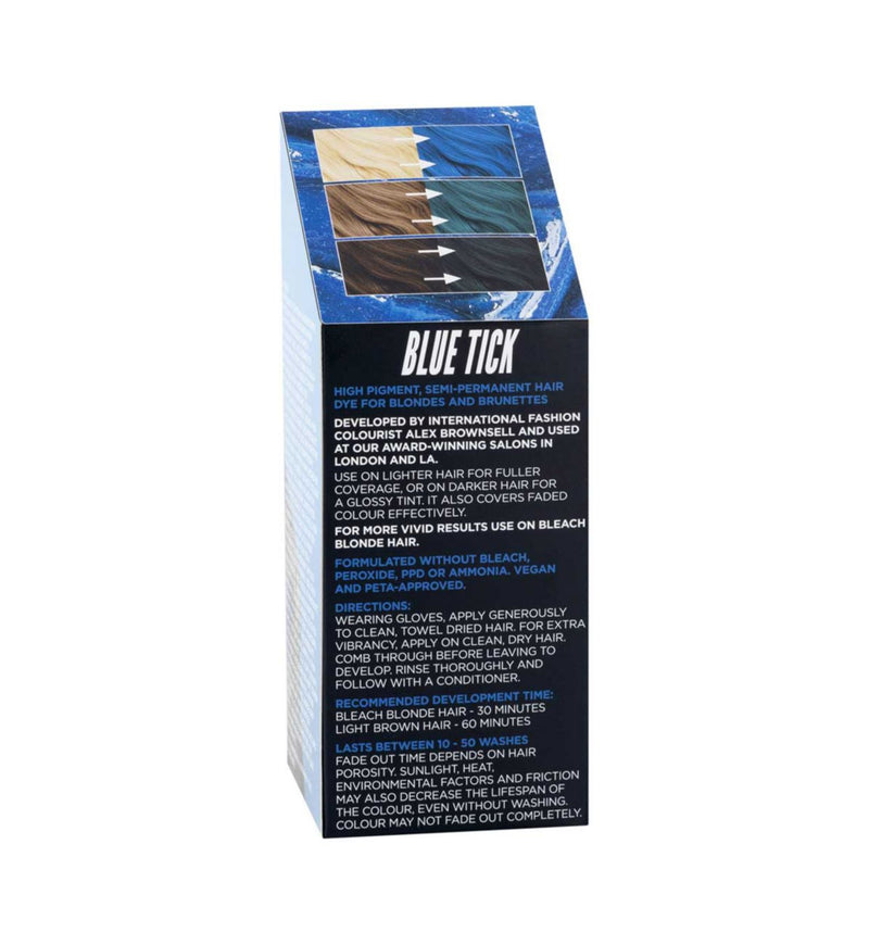 Bleach London Blue Tick hair colour 150ml - British product