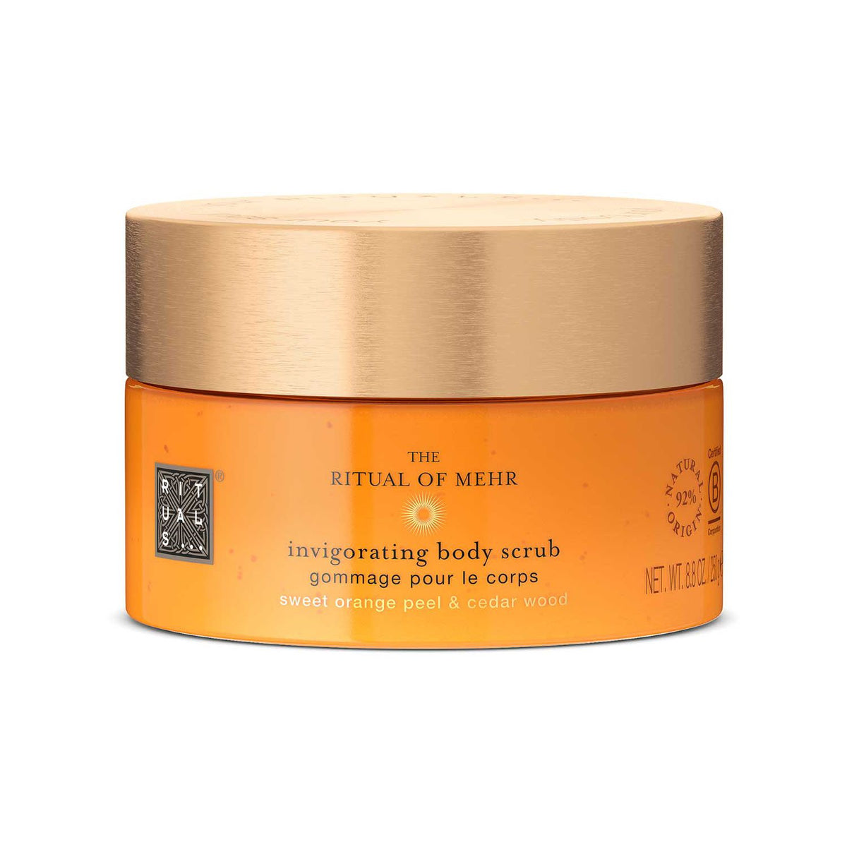 Rituals Sweet Orange & Cedar Wood body scrub 250g imported from the UK
