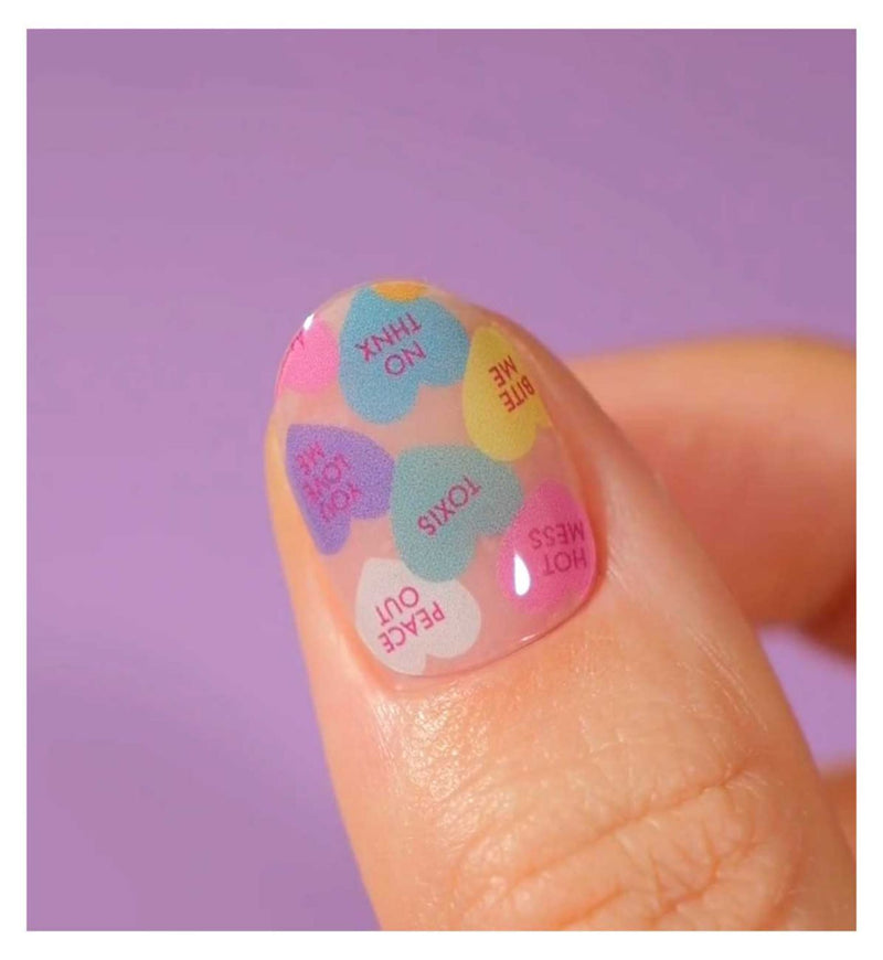 MoYou London Gel Nail Strip Heartbreaker 20 Strips, UK version