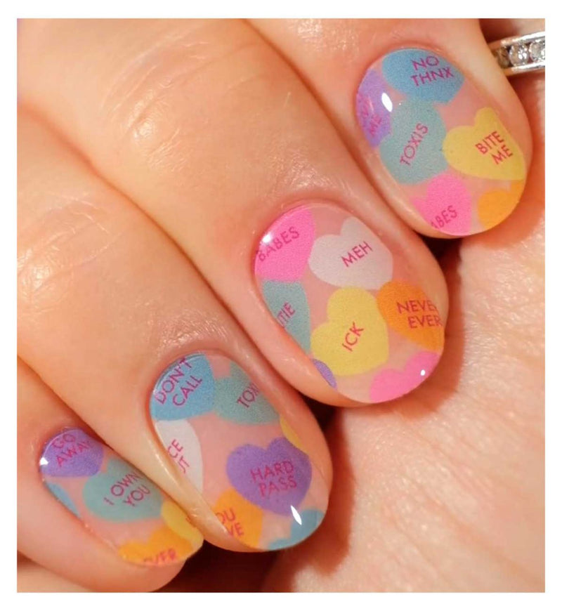 MoYou London Gel Nail Strip Heartbreaker 20 Strips, UK version