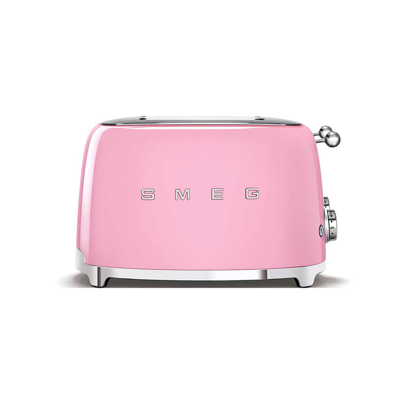 Smeg 4 Slice Toaster Pink 50s Design (British brand)