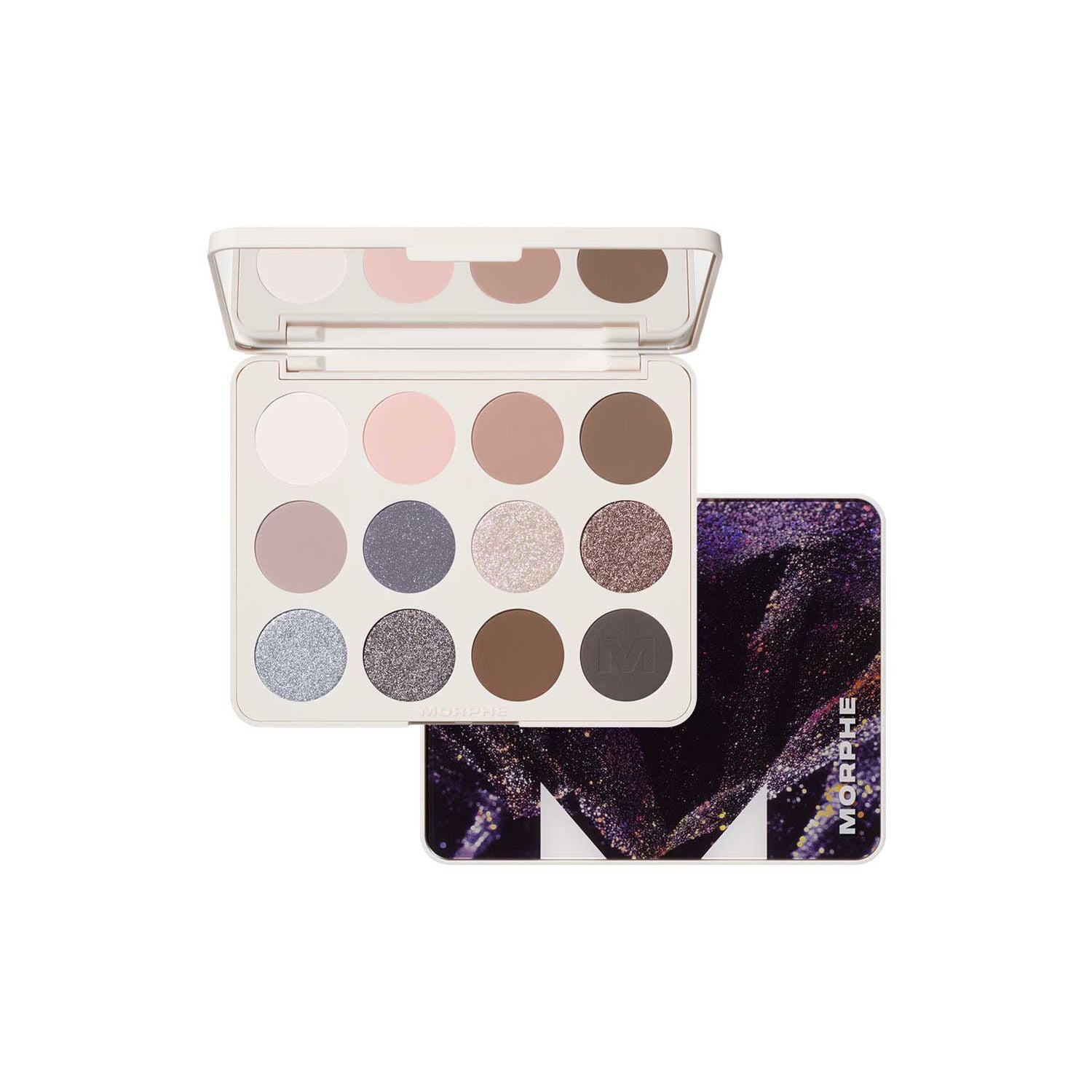 Morphe Moon Stone 12 Pan Eyeshadow Palette 15g, imported from the UK