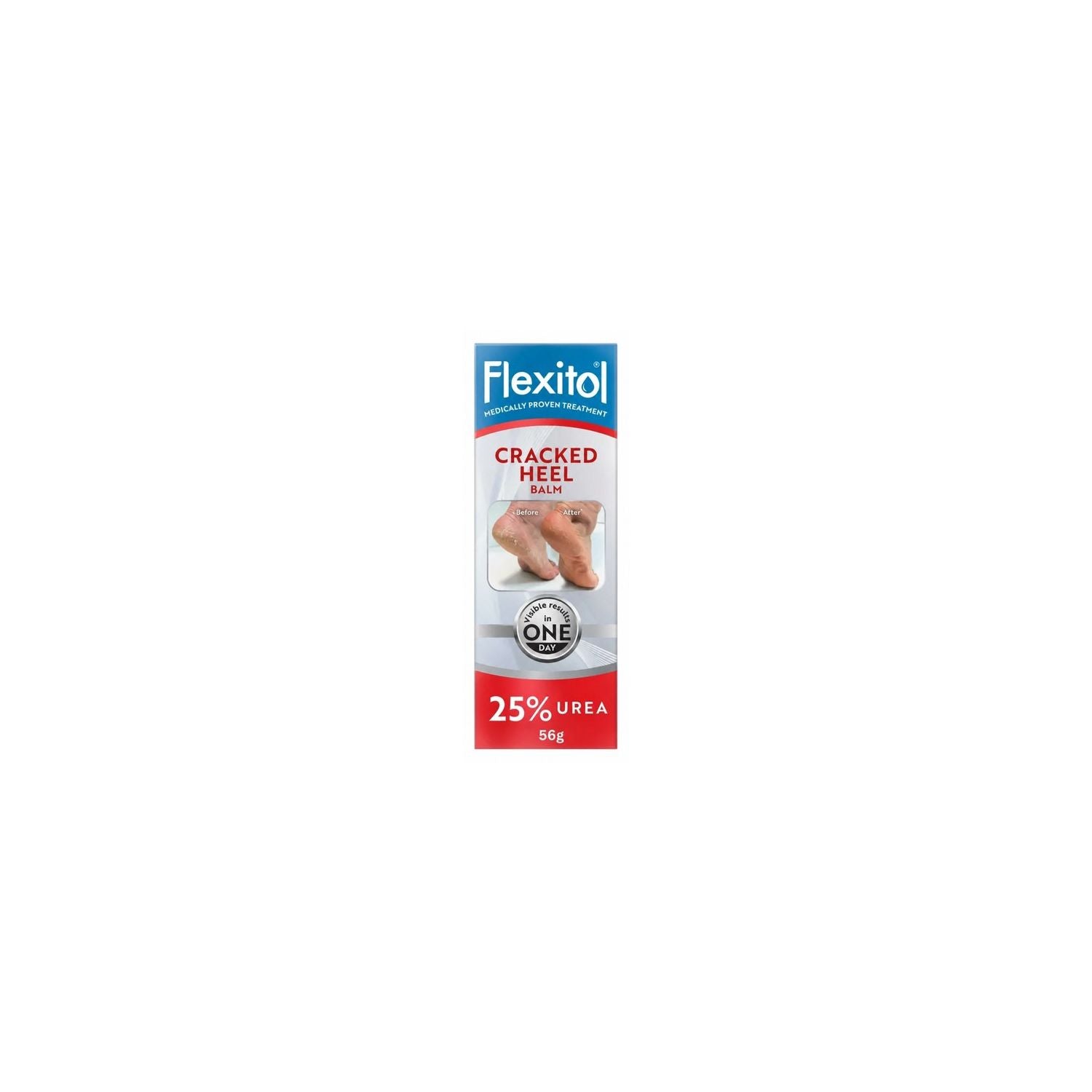 Flexitol cracked heel balm 56g, imported from the UK