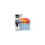 Vidrate electrolyte hydration starter pack with timer bottle, imported from the UK