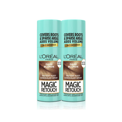 Boots L'Oreal Paris Magic Retouch Blonde Temporary Root Touch Up Spray Bundle- Buy online at McGrocer