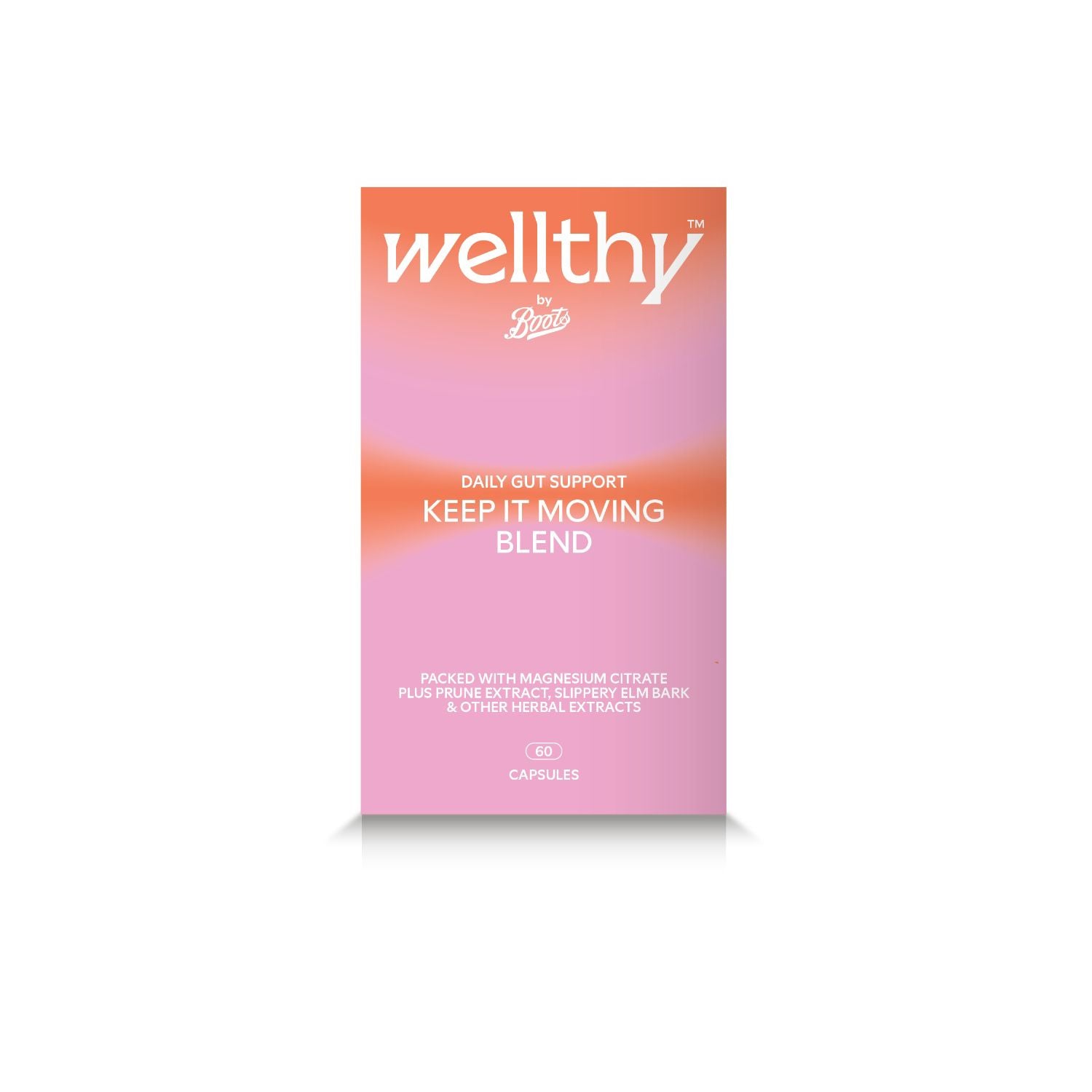 Wellthy by Boots Keep it Moving capsules 60 (British brand)