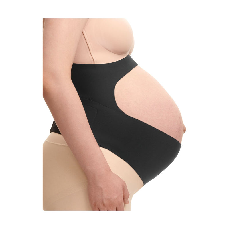 Momcozy black maternity belly band XL, imported from the UK