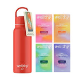 Wellthy by Boots electrolyte hydration starter pack 48 sachets - British product