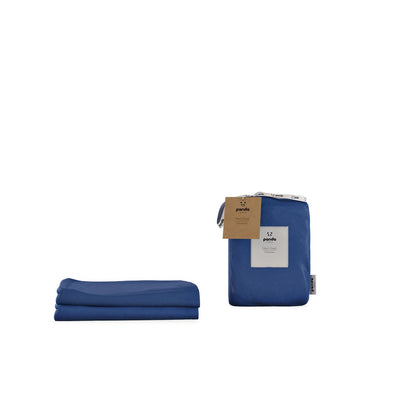 Boots Panda 100% Bamboo Fitted Sheet King Navy- Buy online at McGrocer