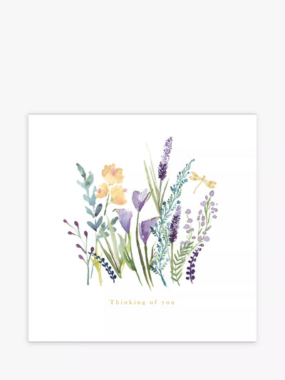 John Lewis Woodmansterne Dragonfly In Rushes Sympathy Card- Buy online at McGrocer