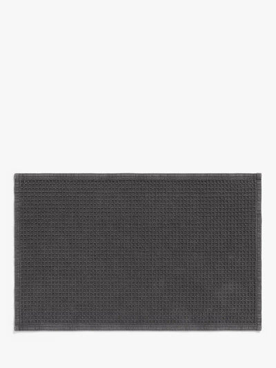 John Lewis John Lewis Waffle Cotton Bath Mat- Buy online at McGrocer