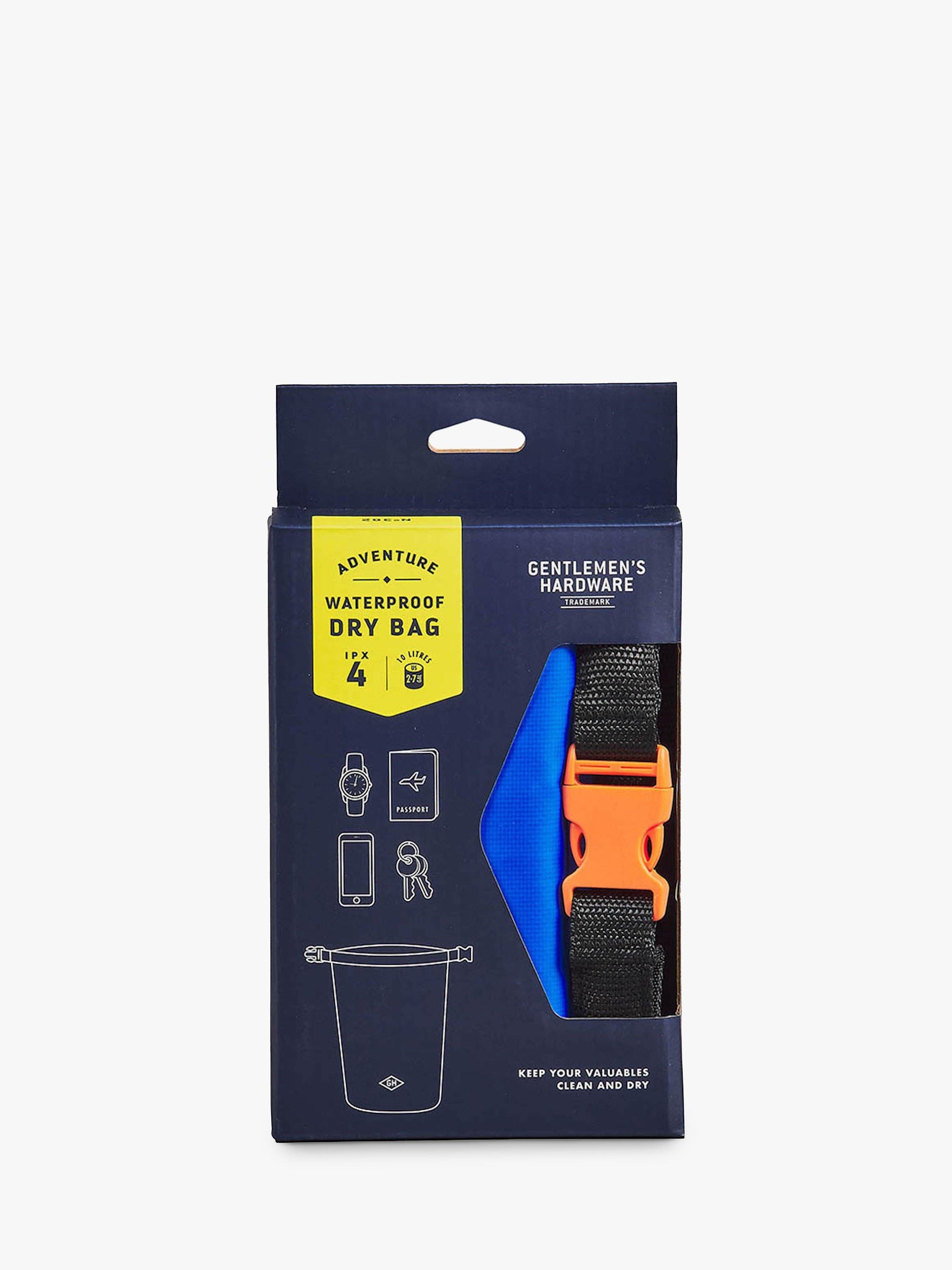Gentlemen's Hardware Waterproof Dry Bag Blue, UK version