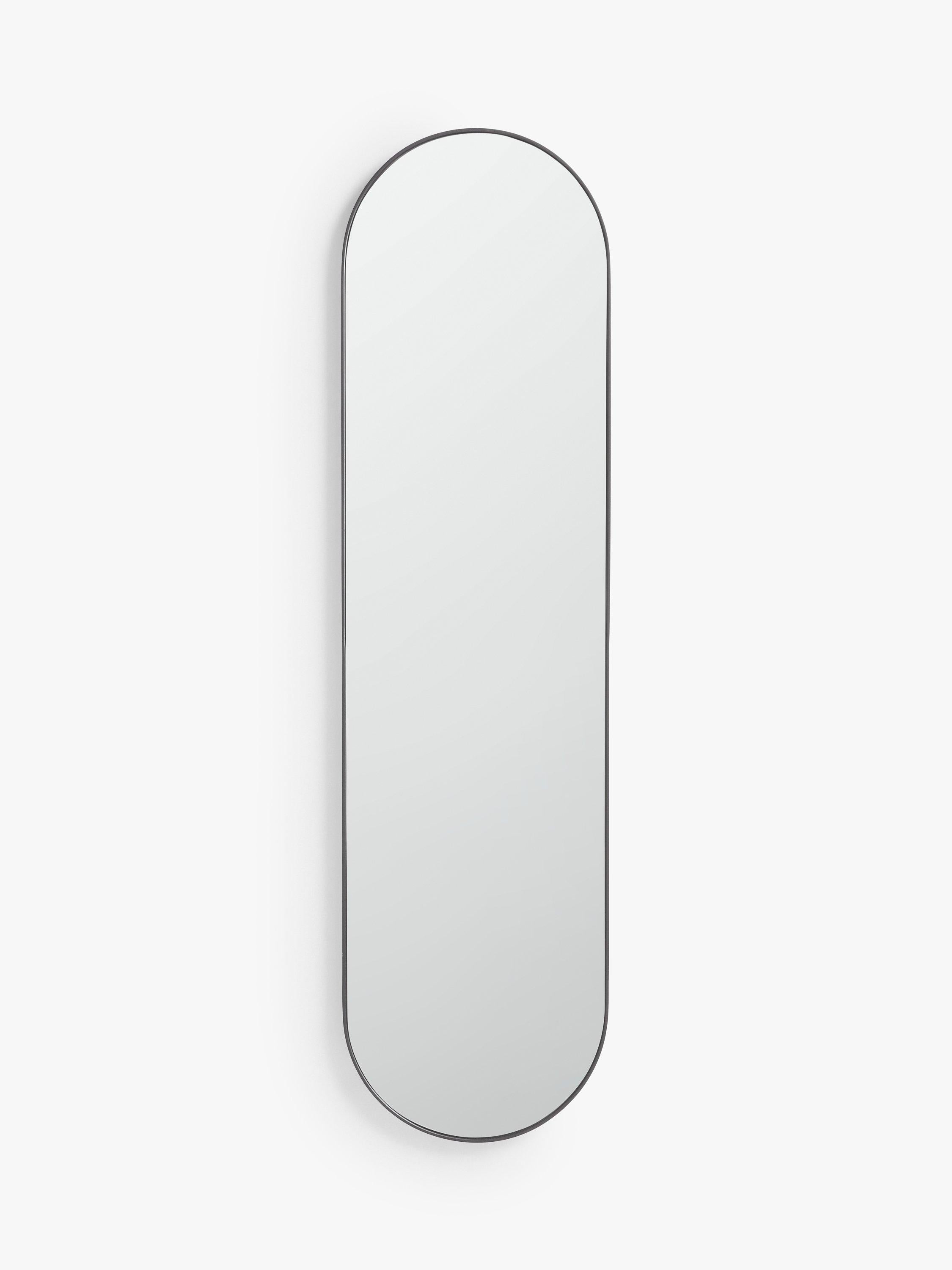 John Lewis Scandi Metal Lozenge Mirror 122x30cm, UK version