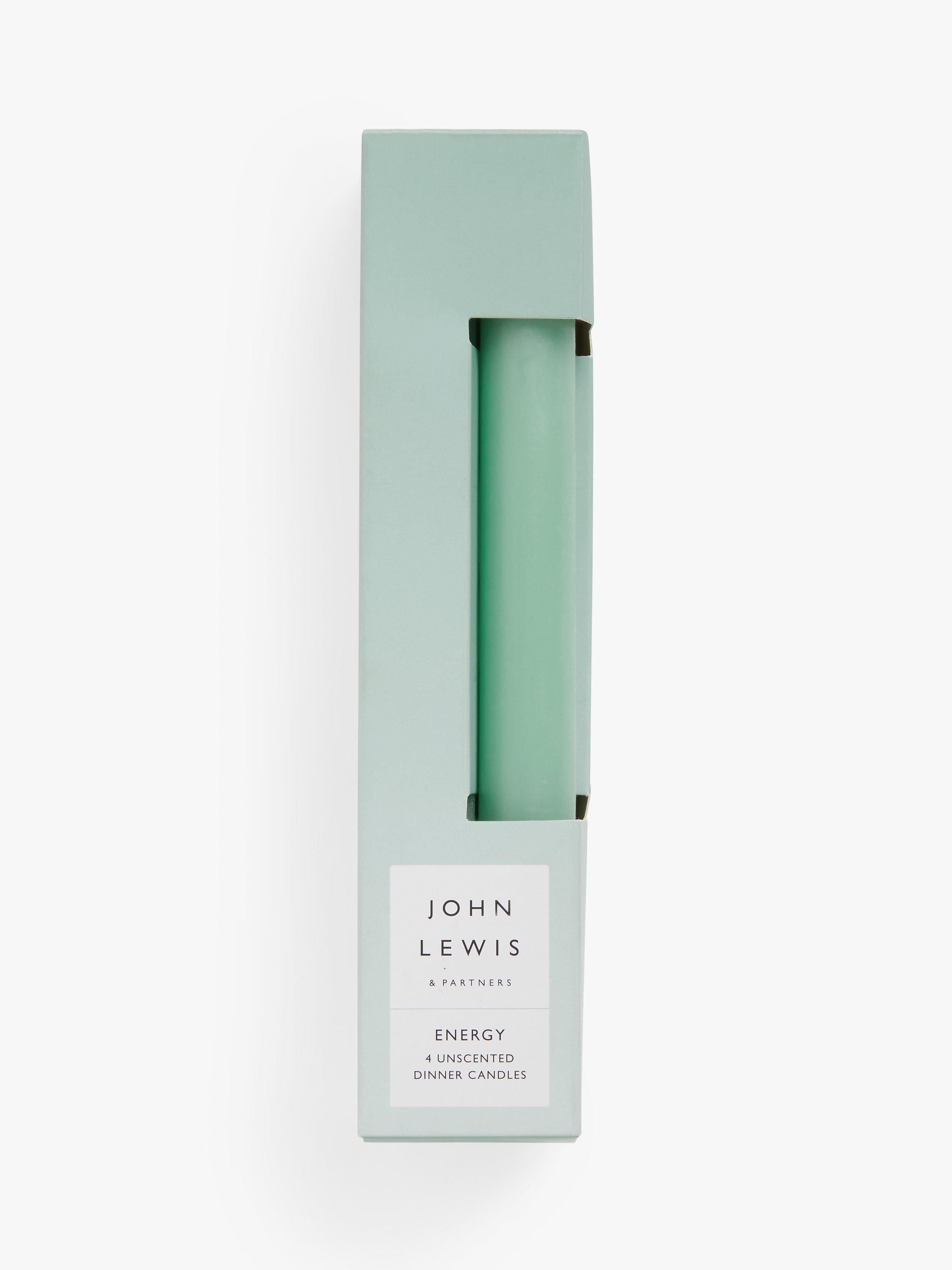 John Lewis Sentiments unscented dinner candles pack of 4, UK version