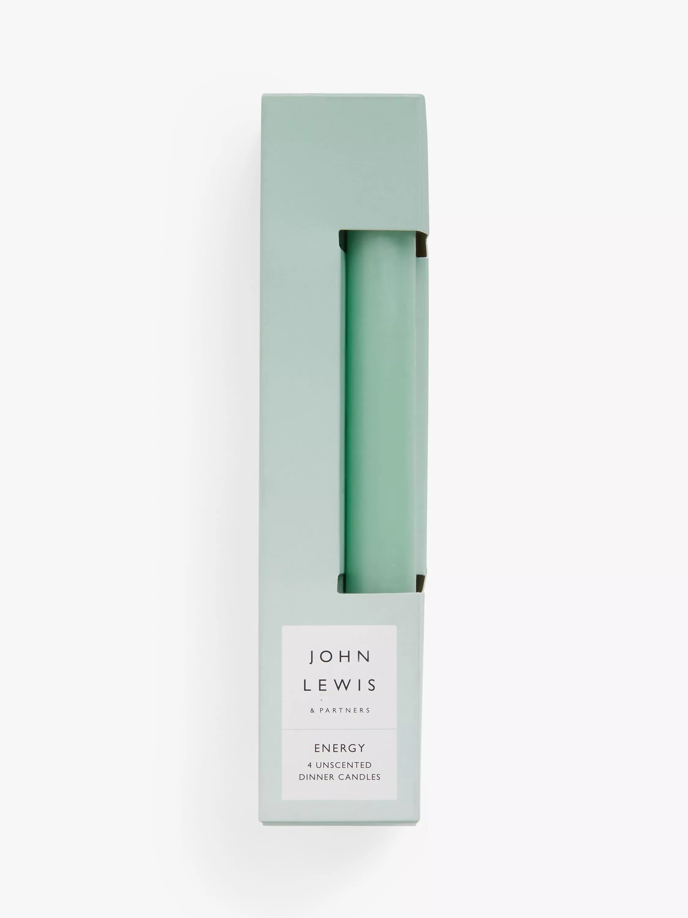 John Lewis Sentiments unscented dinner candles pack of 4, UK version