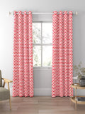Harlequin basket weave fabric coral rose 139cm, imported from the UK