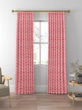 Harlequin basket weave fabric coral rose 139cm, imported from the UK