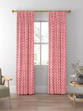 Harlequin basket weave fabric coral rose 139cm, imported from the UK