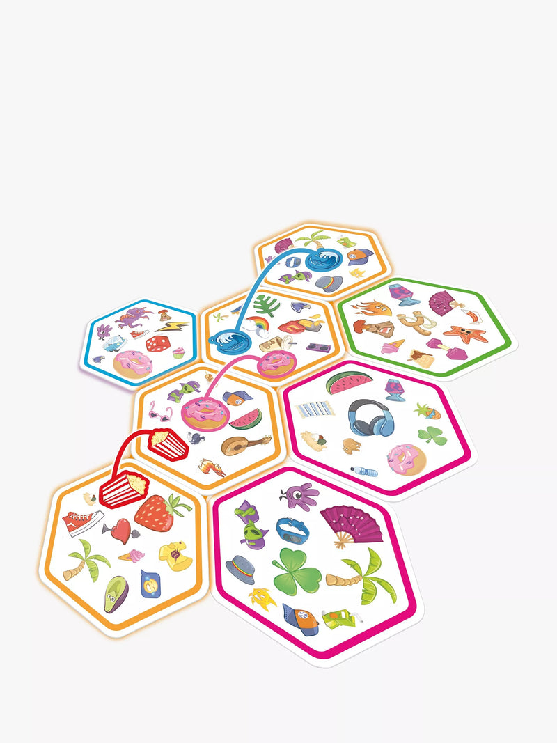Asmodee Dobble Connect reflex card game - British product