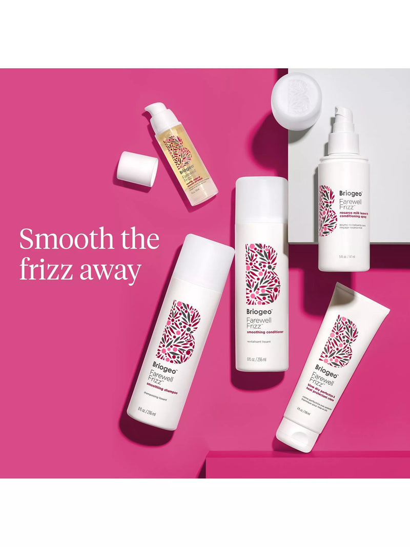 Briogeo Farewell Frizz Rosehip, Argan & Coconut Smoothing Shampoo 236ml - British product